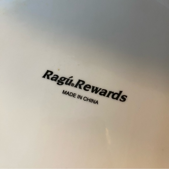 Ragu Rewards Large Ceramic Pasta Bowl Serving Dish - Picture 4 of 5